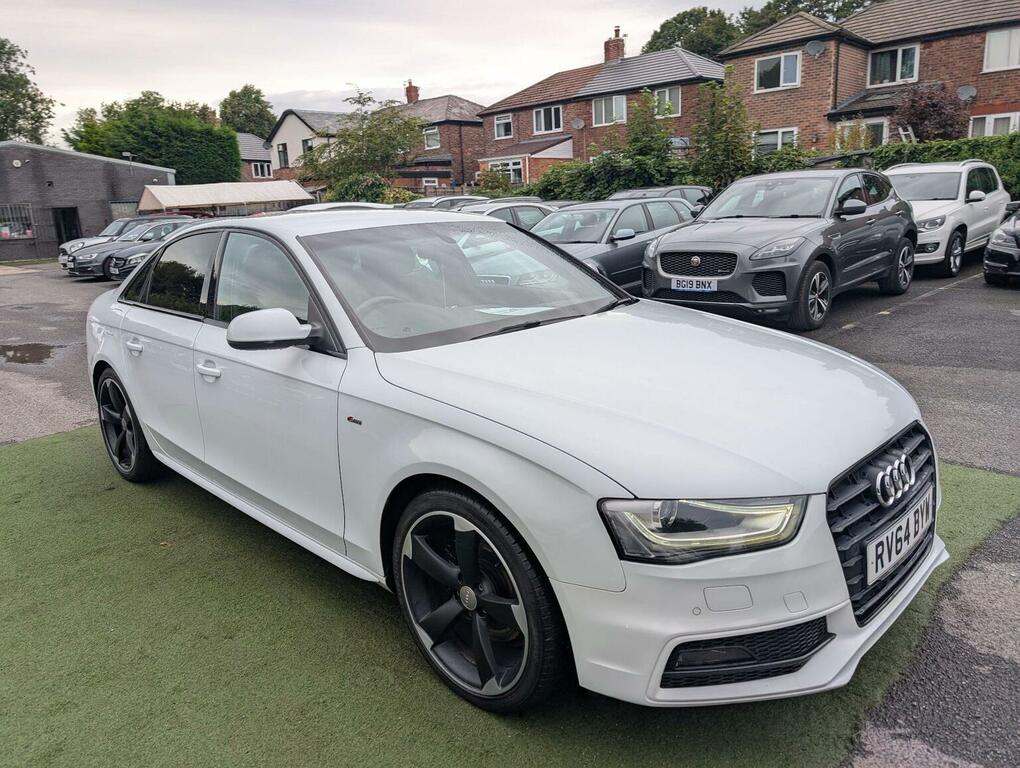 Audi A4 Saloon 2.0 Tdi Black Edition S Tronic Quattro Euro White #5