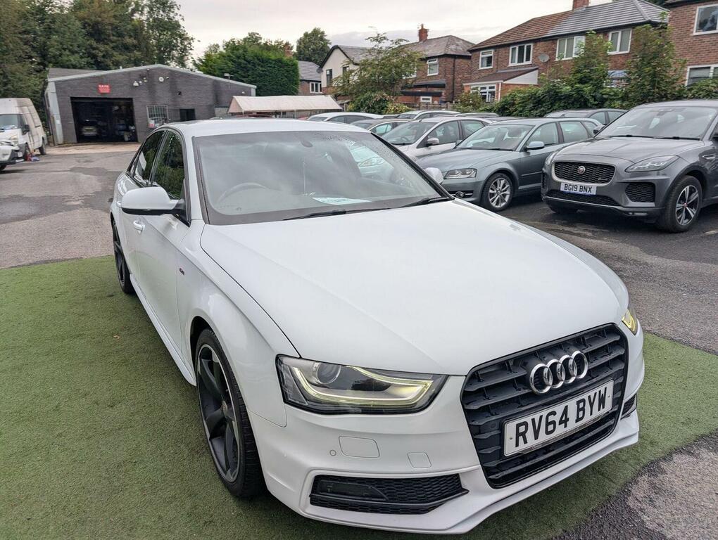 Audi A4 Saloon 2.0 Tdi Black Edition S Tronic Quattro Euro White #6