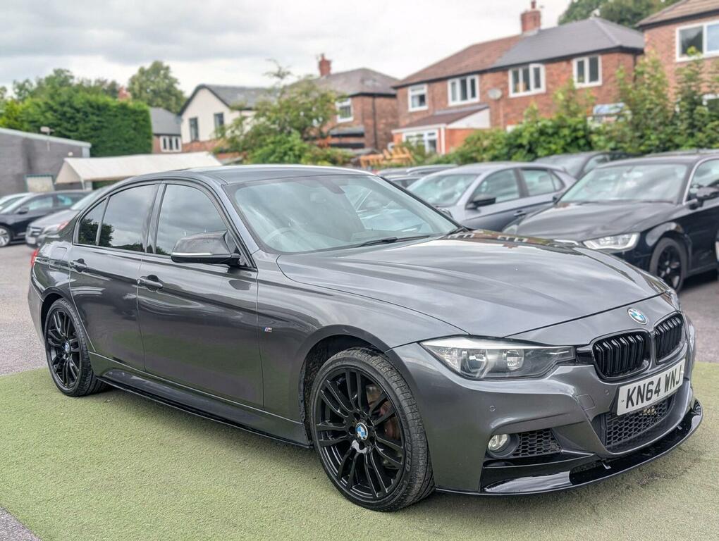 BMW 3 Series Saloon 3.0 330D M Sport Xdrive Euro 5 Ss 4 KN64WNJ Grey #4