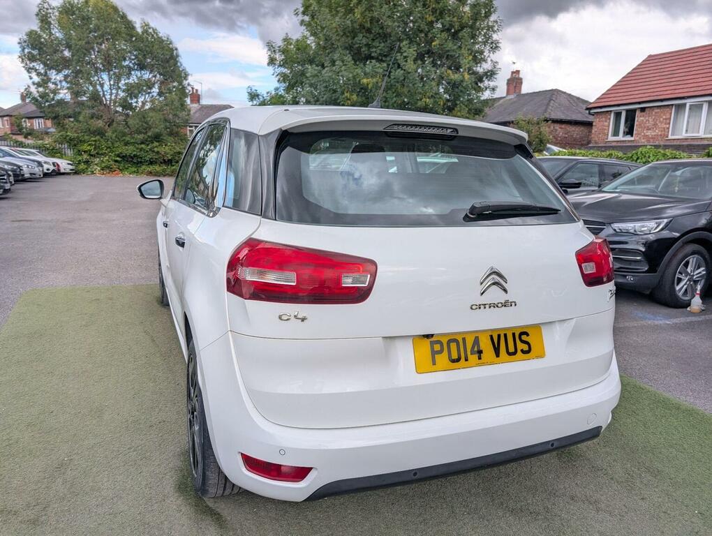 Citroen C4 Picasso Mpv 1.6 E-hdi Airdream Exclusive 2014 Blue #24
