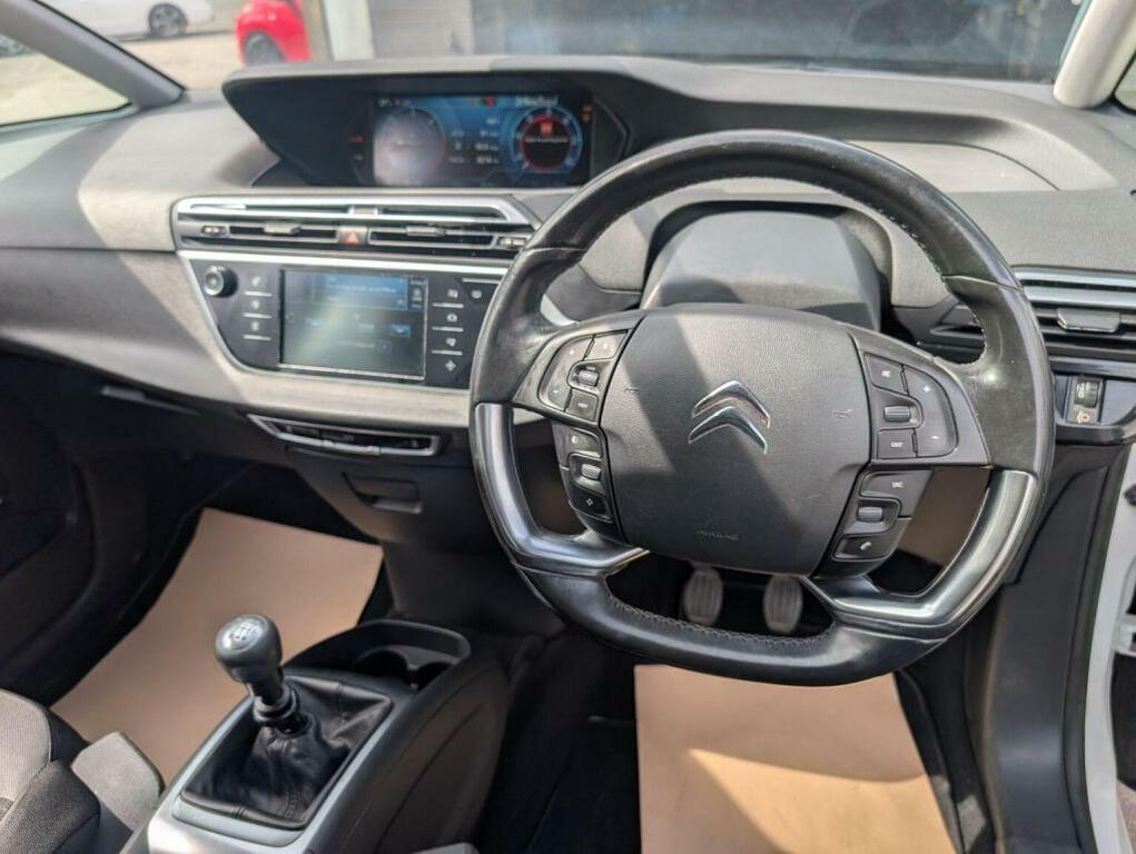 Citroen C4 Picasso Mpv 1.6 E-hdi Airdream Exclusive 2014 Blue #62