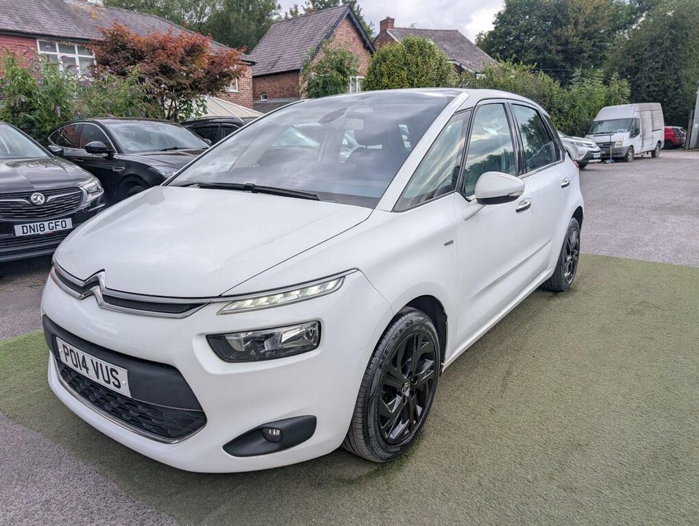 Citroen C4 Picasso Mpv 1.6 E-hdi Airdream Exclusive 2014 Blue #12