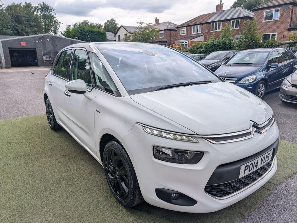 Citroen C4 Picasso 1.6 E-hdi Airdream Exclusive Euro 5 Ss White #6