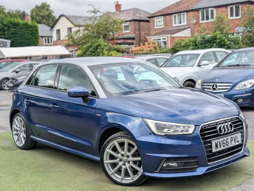 Audi A1 1.4 Tfsi Cod S Line Sportback Euro 6 Ss Blue