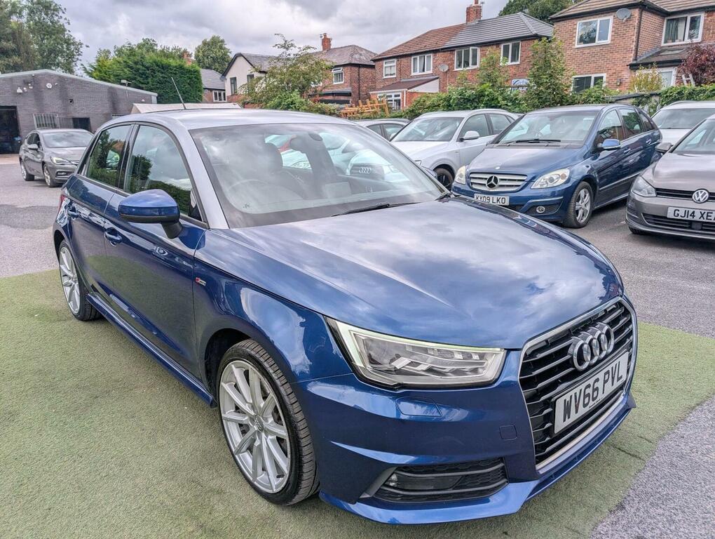 Audi A1 1.4 Tfsi Cod S Line Sportback Euro 6 Ss Blue #6