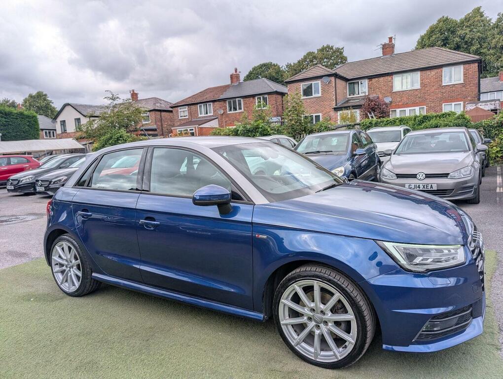Audi A1 1.4 Tfsi Cod S Line Sportback Euro 6 Ss Blue #4