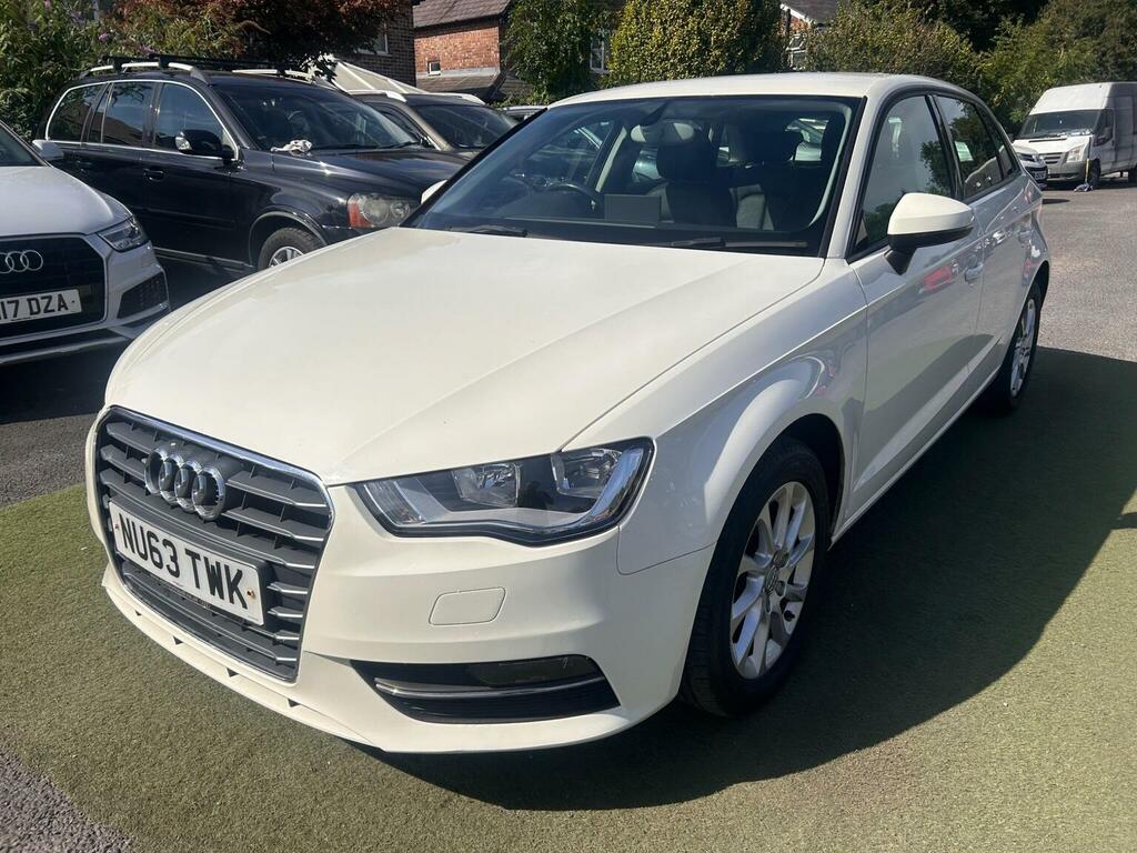 Audi A3 Hatchback 1.6 Tdi Se Sportback Euro 5 Ss 2 White #5