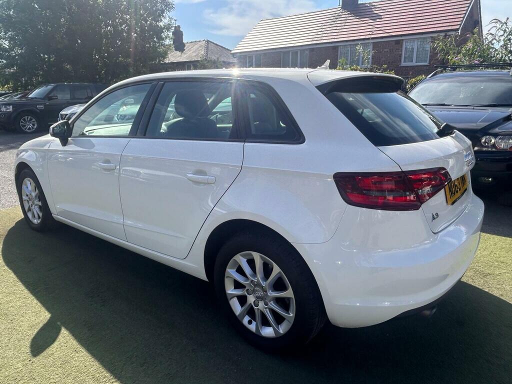 Audi A3 Hatchback 1.6 Tdi Se Sportback Euro 5 Ss 2 White #6