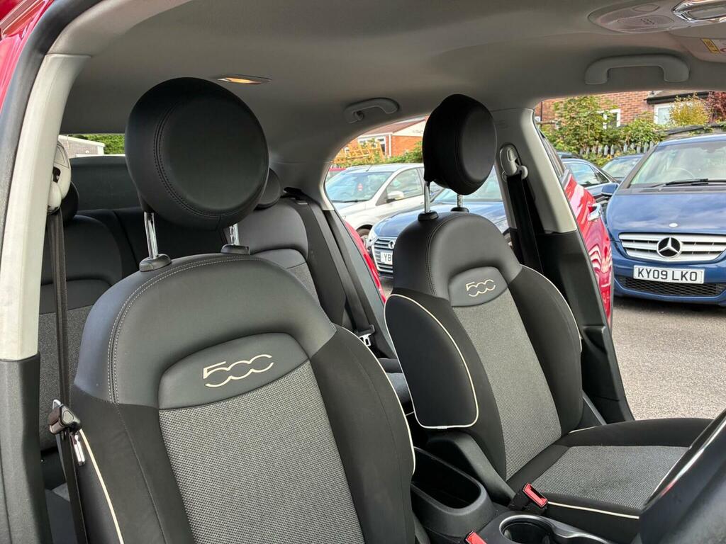 Fiat 500X 1.6 E-torq Pop Plus Euro 6 Red #2