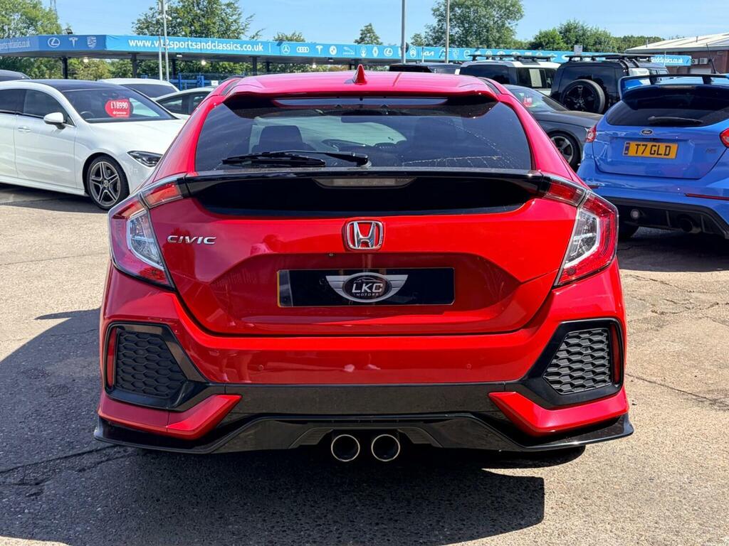 Honda Civic 1.5 Vtec Turbo Gpf Sport Euro 6 Ss Red #2
