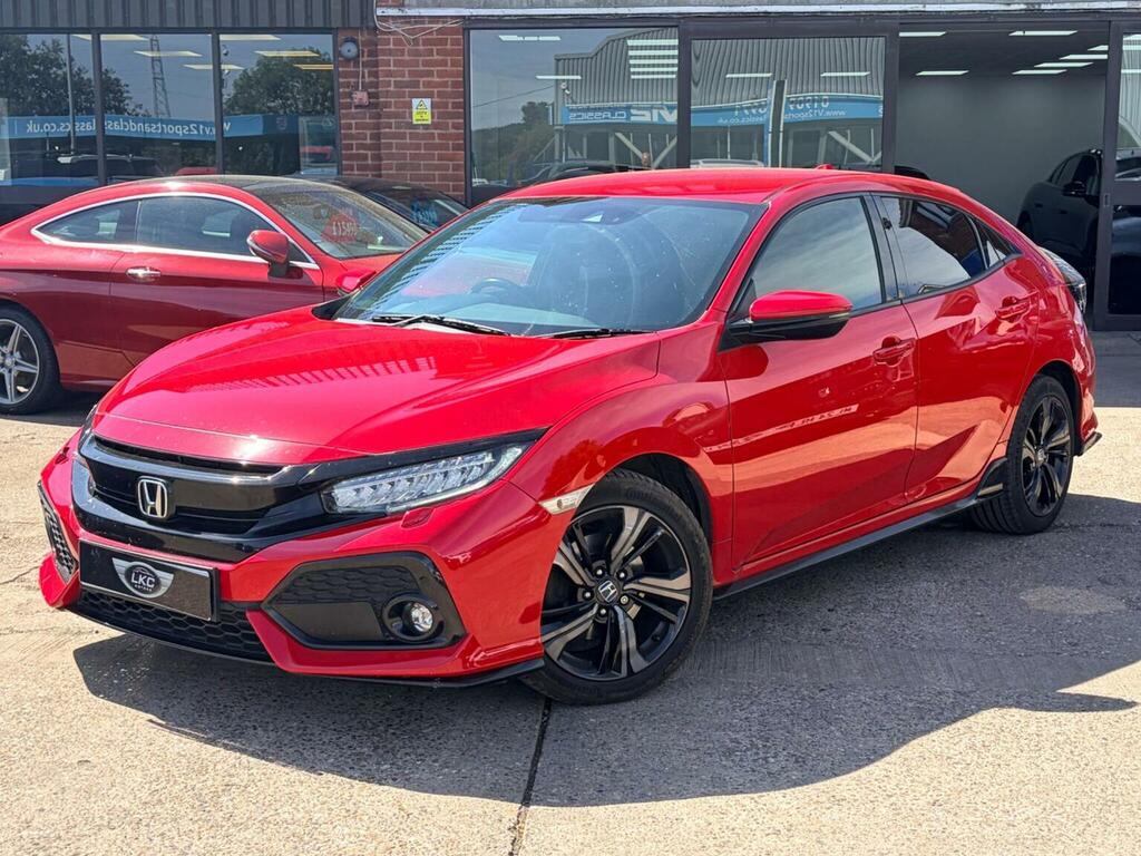 Honda Civic 1.5 Vtec Turbo Gpf Sport Euro 6 Ss Red