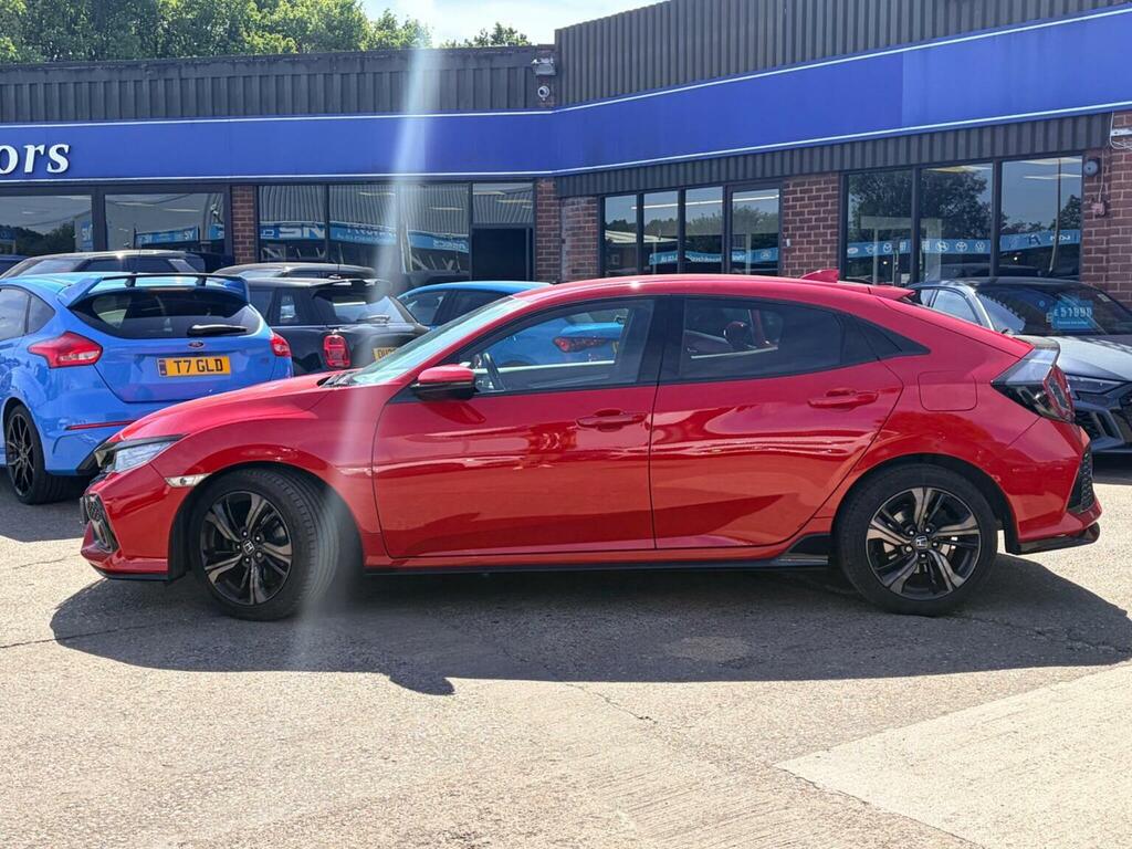 Honda Civic 1.5 Vtec Turbo Gpf Sport Euro 6 Ss Red #3