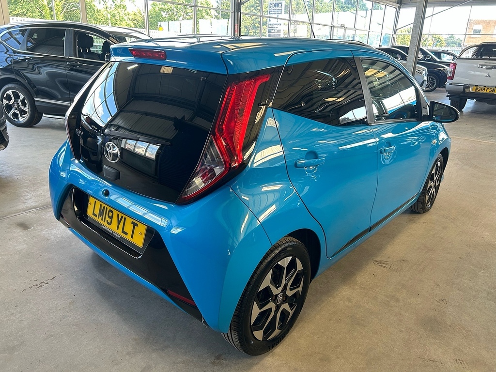 Toyota Aygo Vvt-i X-trend LM19YLT Blue #4