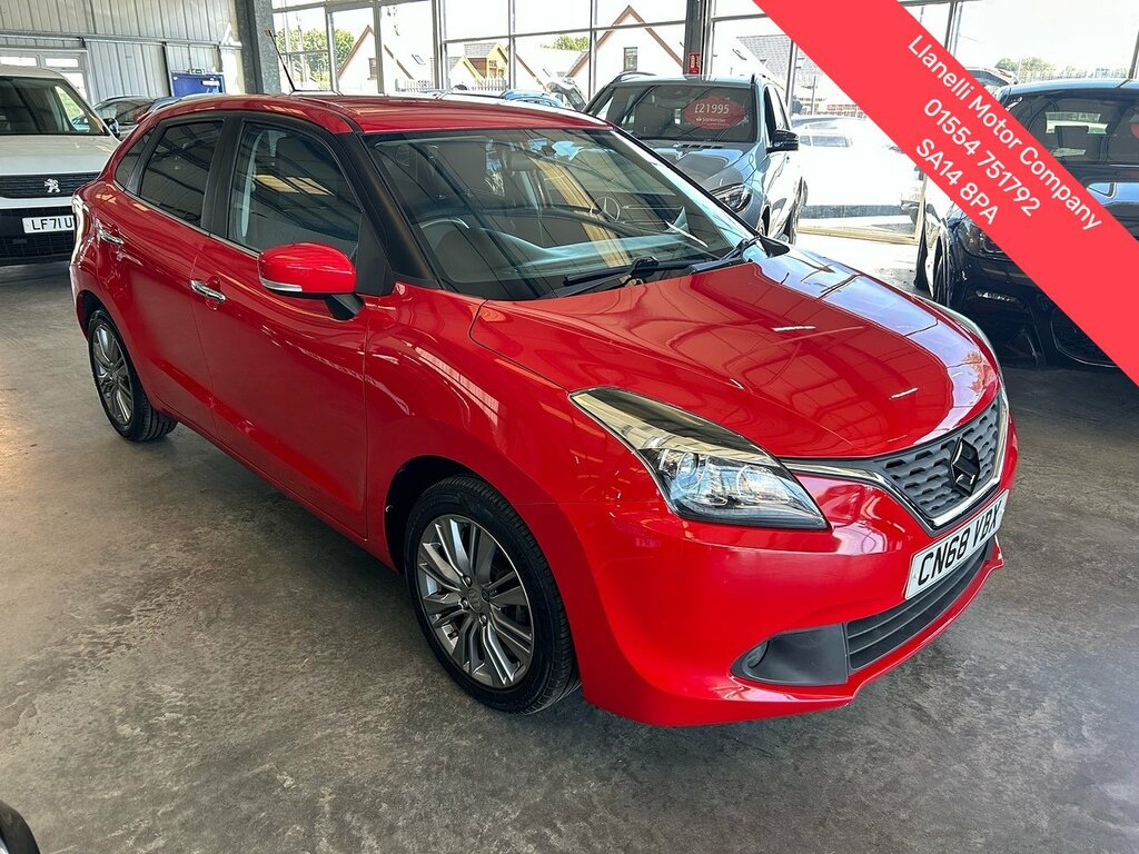 Suzuki Baleno Boosterjet Sz5 Red