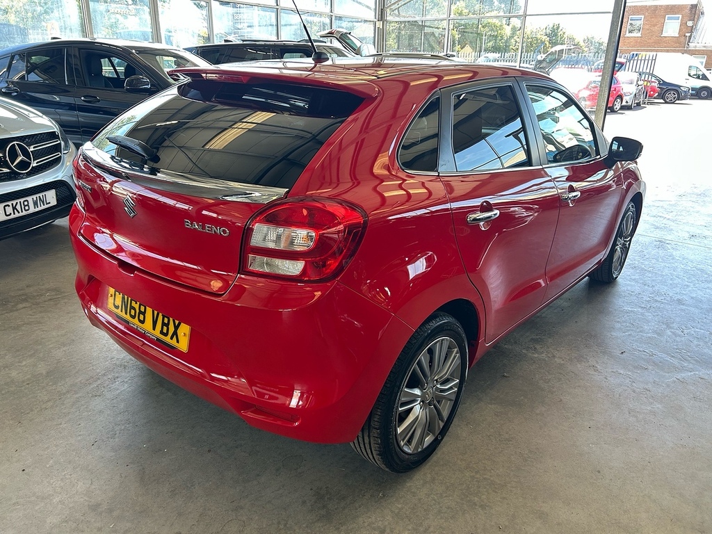 Suzuki Baleno Boosterjet Sz5 Red #4