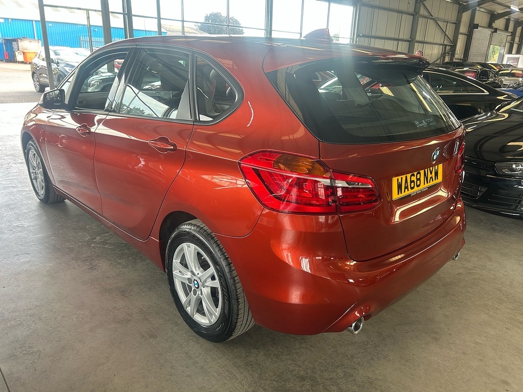 BMW 2 Series Active Tourer 220I Se WA68NXW Orange #5
