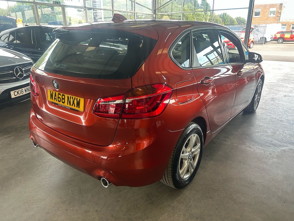BMW 2 Series Active Tourer 220I Se WA68NXW Orange #4
