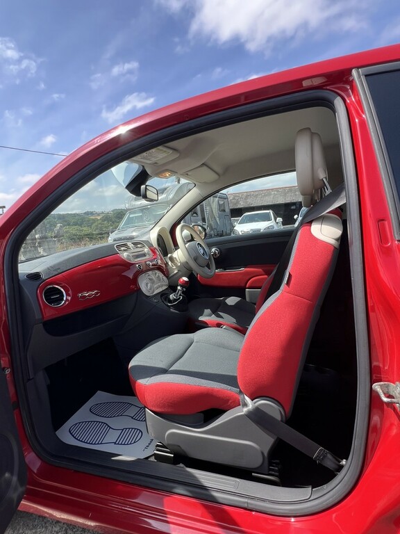Fiat 500 Hatchback 1.2 500 1.2 69Hp Colour Therapy 2014 Red #6