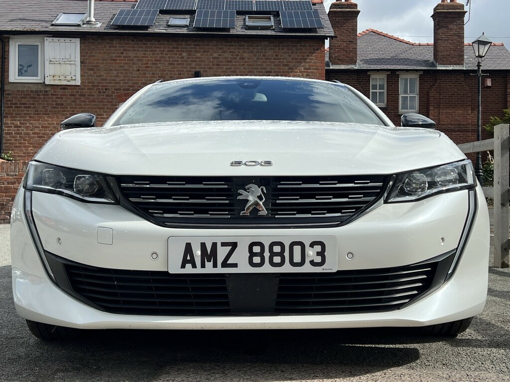 Peugeot 508 SW Estate 1.6 508 Sw Allure Premium Hybrid 225 E-eat8 AMZ8803 White #6