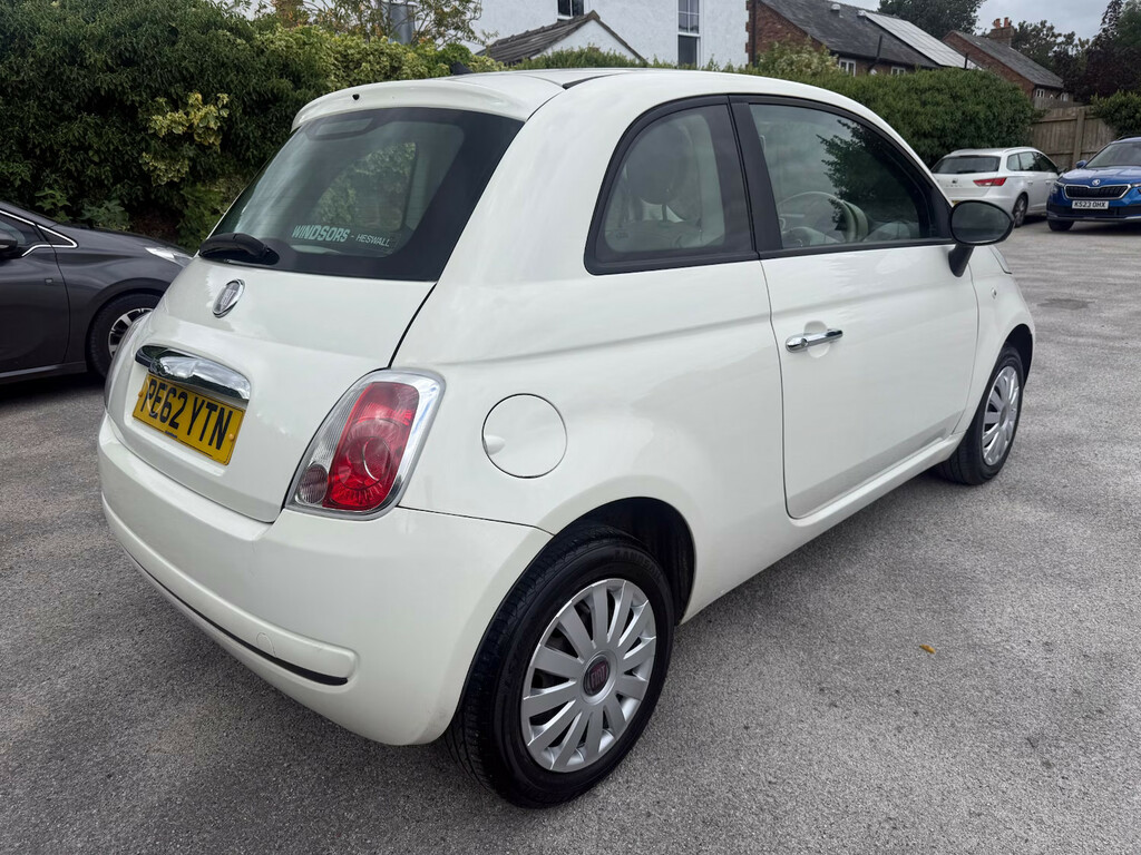 Fiat 500 1.2 Pop Start Stop Hatchback White #4