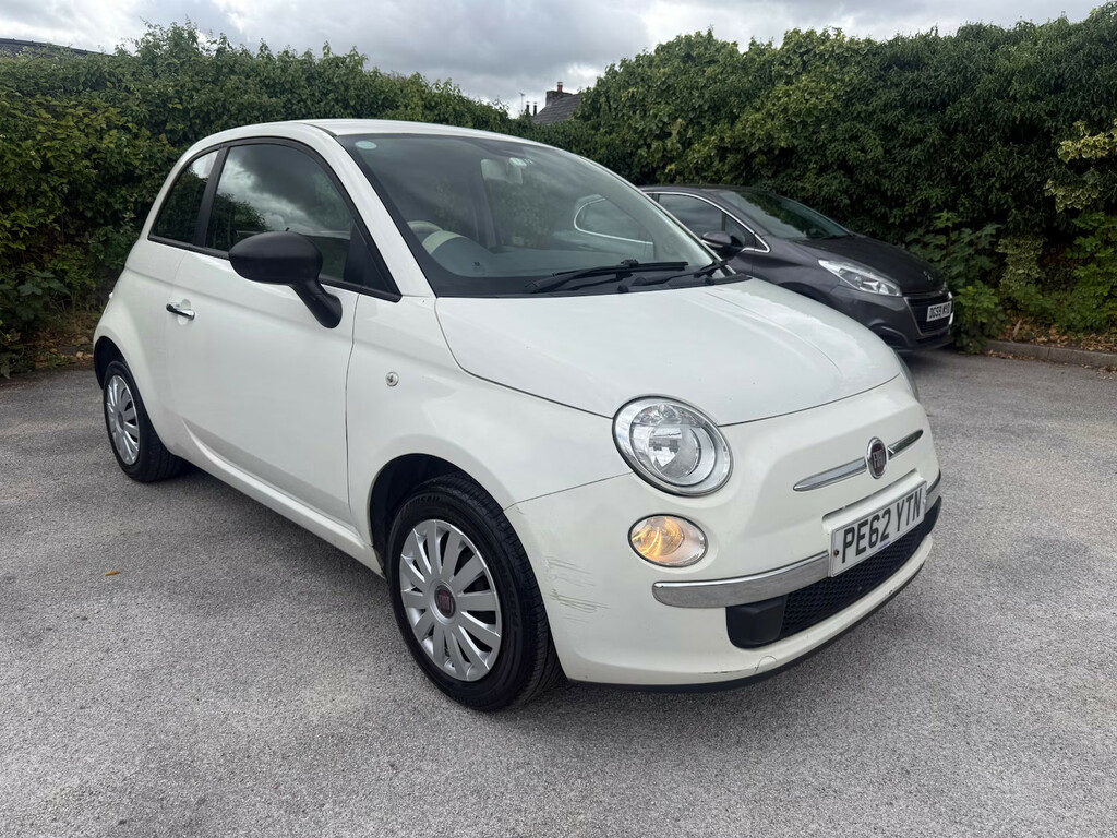 Fiat 500 1.2 Pop Start Stop Hatchback White