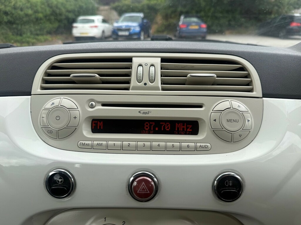 Fiat 500 1.2 Lounge Euro 5 Ss White #12