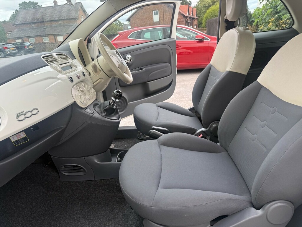 Fiat 500 1.2 Lounge Euro 5 Ss White #10