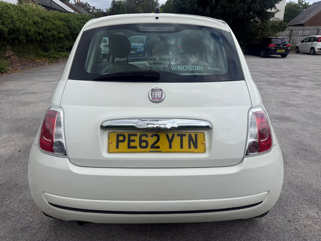 Fiat 500 1.2 Pop Start Stop Hatchback White #5