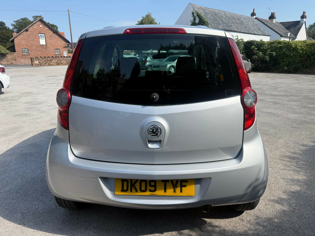 Vauxhall Agila 1.2 16V Club Mpv Euro 4 Ac 85 P Silver #5