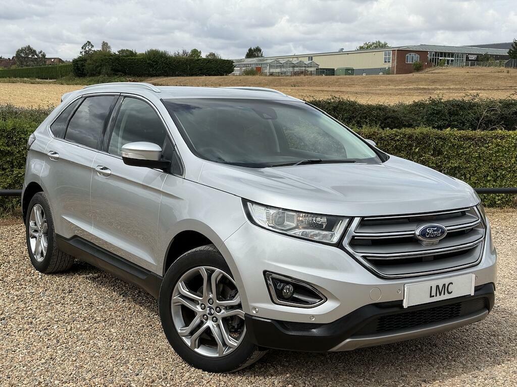 Ford Edge 2.0 Tdci Titanium Powershift Awd Euro 6 Ss Silver