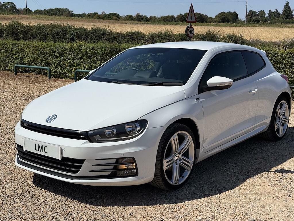 Volkswagen Scirocco 2.0 Tdi Bluemotion Tech R-line Dsg Euro 6 Ss White #6