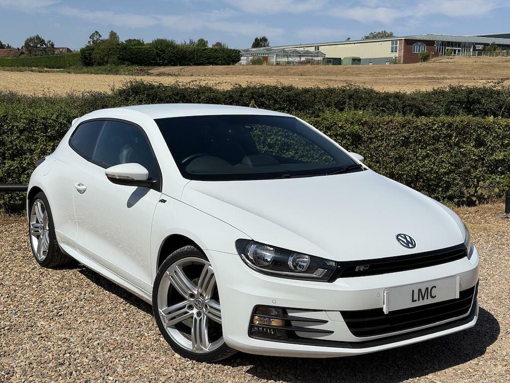 Volkswagen Scirocco 2.0 Tdi Bluemotion Tech R-line Dsg Euro 6 Ss White