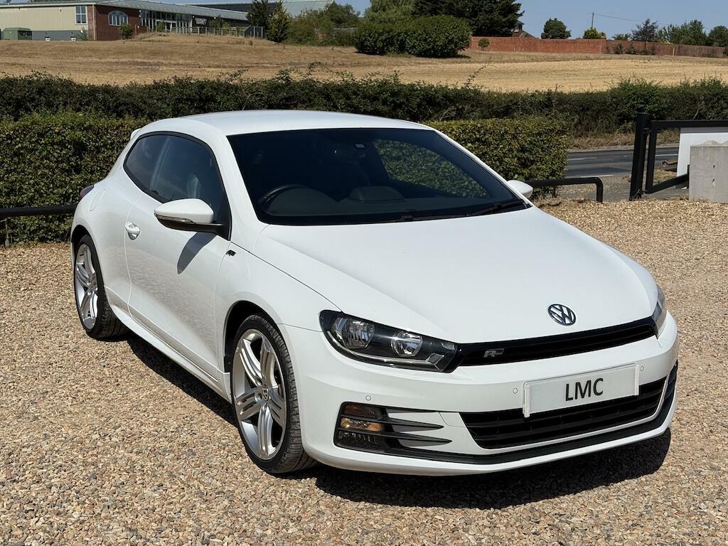 Volkswagen Scirocco 2.0 Tdi Bluemotion Tech R-line Dsg Euro 6 Ss White #2