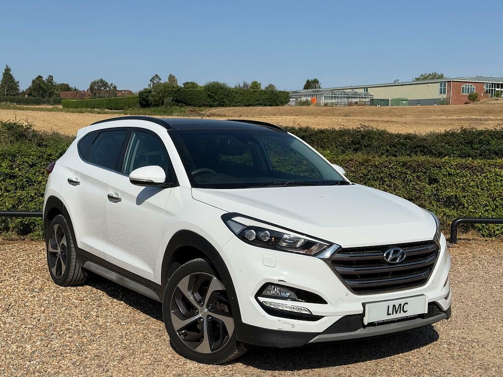 Hyundai Tucson 1.7 Crdi Blue Drive Premium Se Dct Euro 6 Ss White
