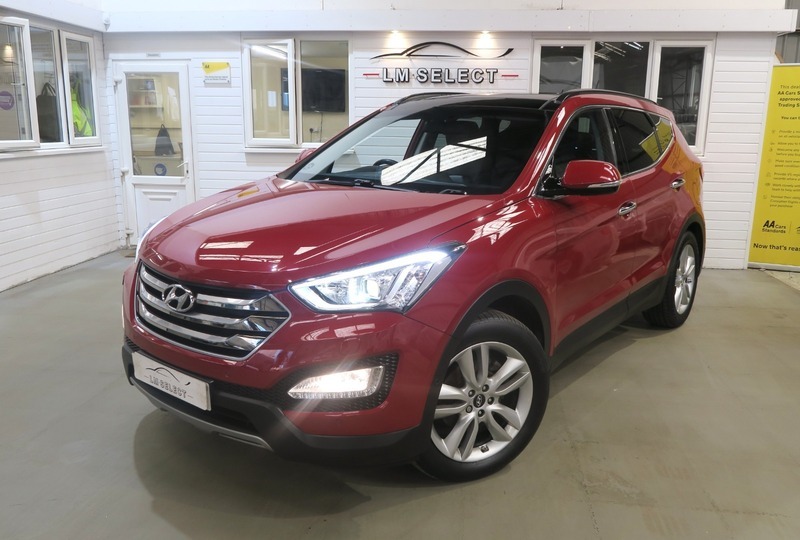 Hyundai Santa Fe Crdi Premium Se 195 Red #3