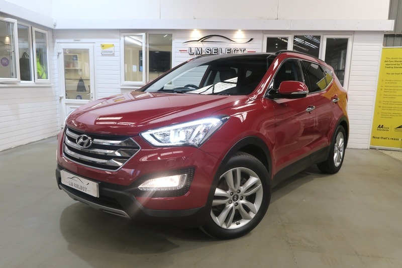 Hyundai Santa Fe Crdi Premium Se 195 Red #2
