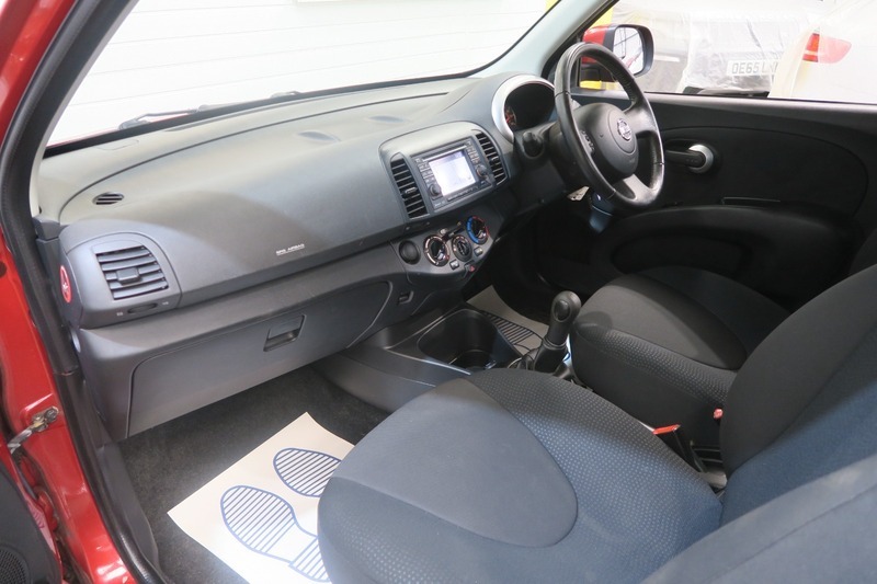 Nissan Micra 1.2 Visia 80 Bhp Red #23