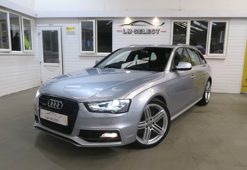 Audi A4 Avant Tdi Quattro S Line Silver #2