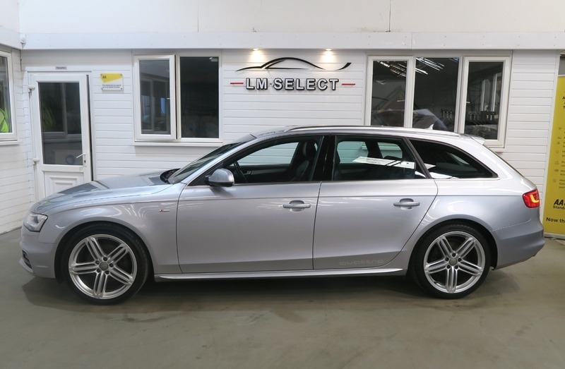 Audi A4 Avant Tdi Quattro S Line Silver