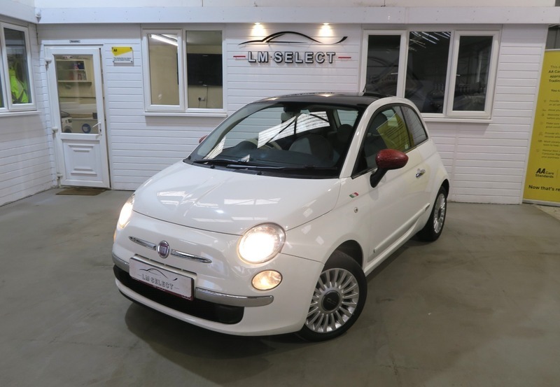 Fiat 500 Lounge 70 MJ59LVN White #3