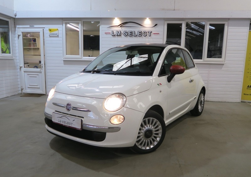 Fiat 500 Lounge 70 MJ59LVN White #2