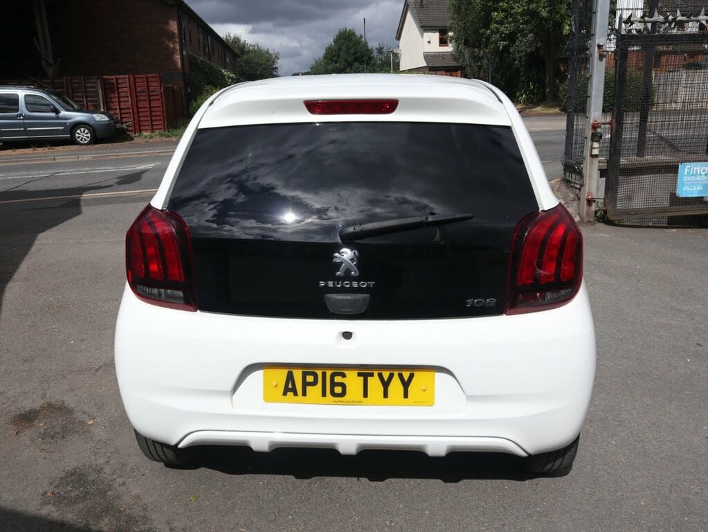 Peugeot 108 1.2L Allure White #5