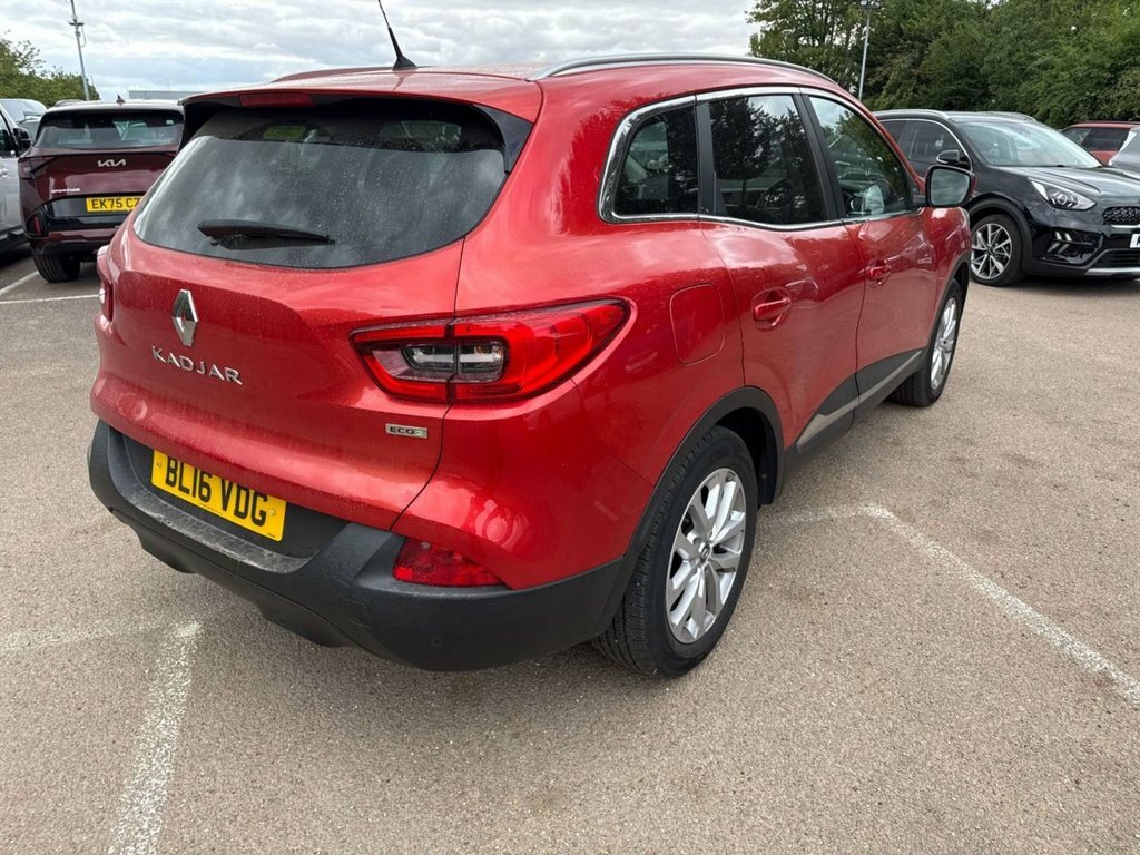 Renault Kadjar 1.5L Dynamique S Nav Red #5