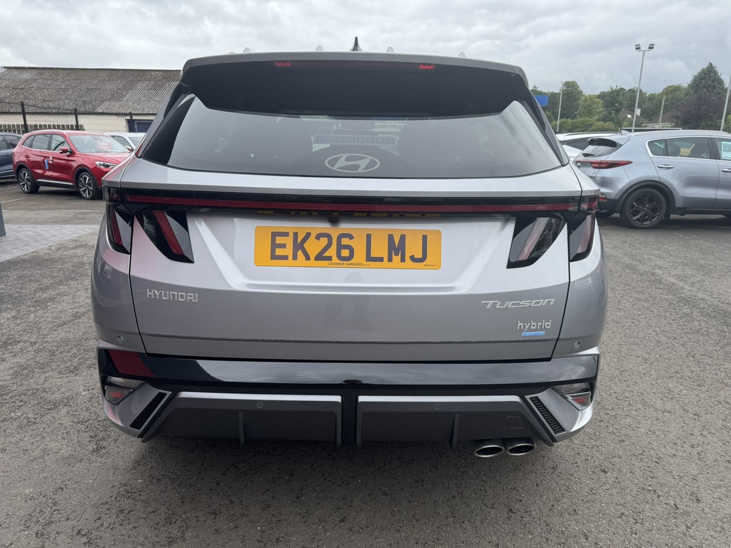 Hyundai Tucson N Line T-gdi Hev EK26LMJ Silver #4