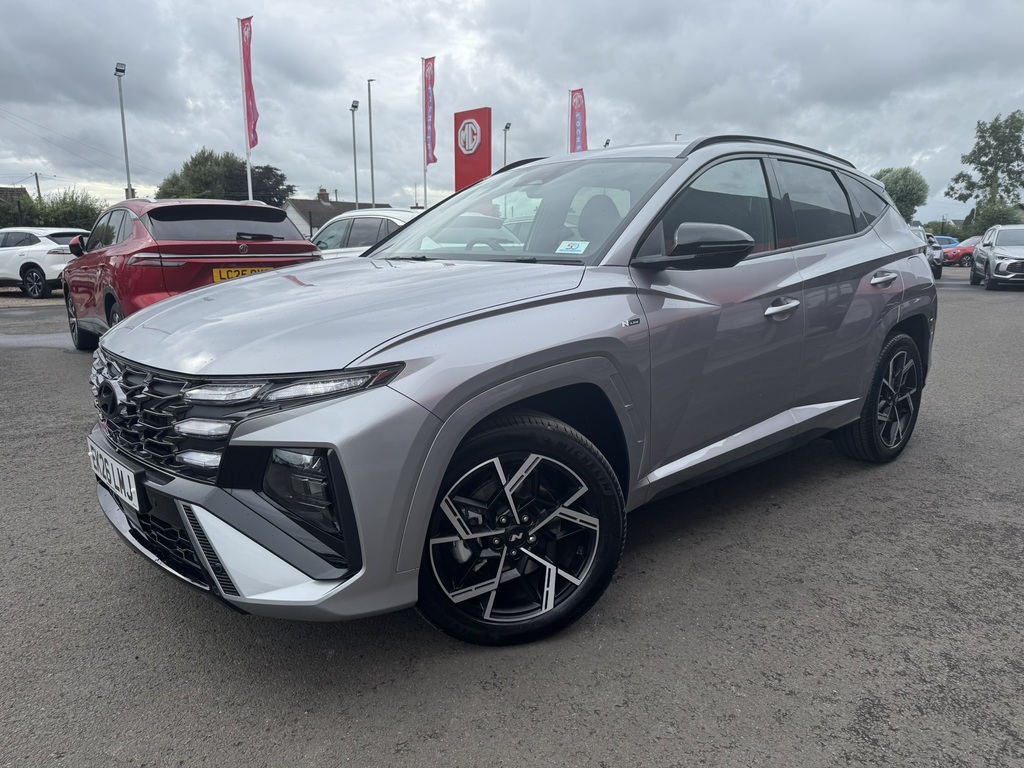 Hyundai Tucson N Line T-gdi Hev EK26LMJ Silver