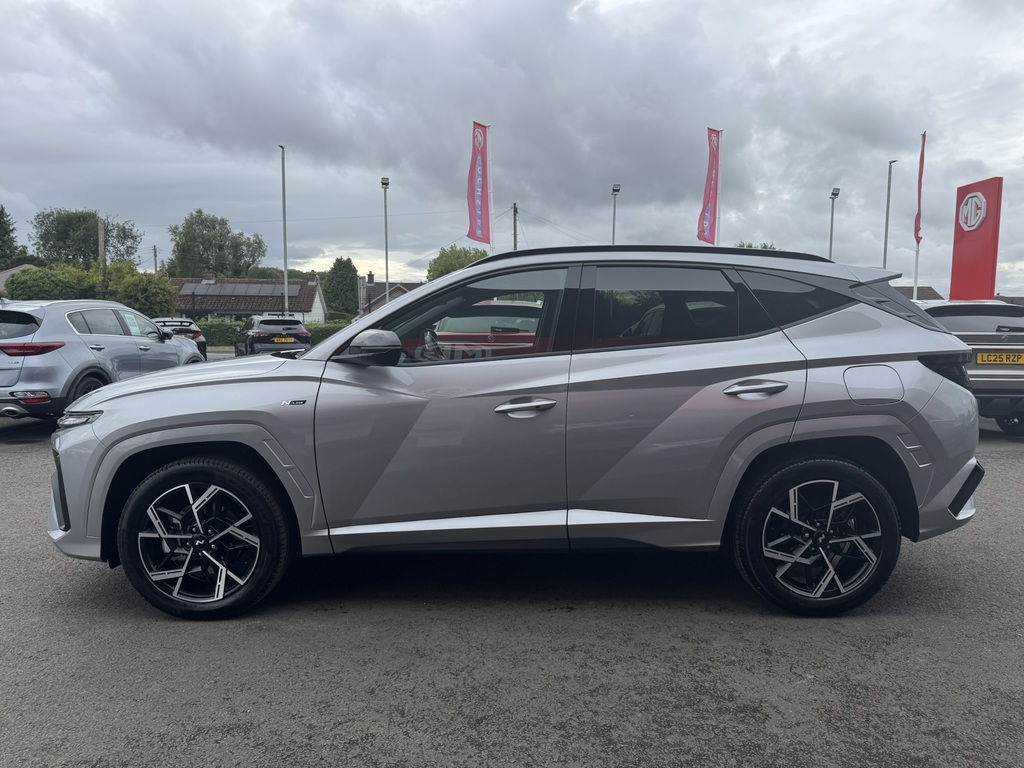 Hyundai Tucson N Line T-gdi Hev EK26LMJ Silver #2
