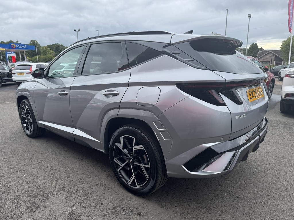 Hyundai Tucson N Line T-gdi Hev EK26LMJ Silver #3