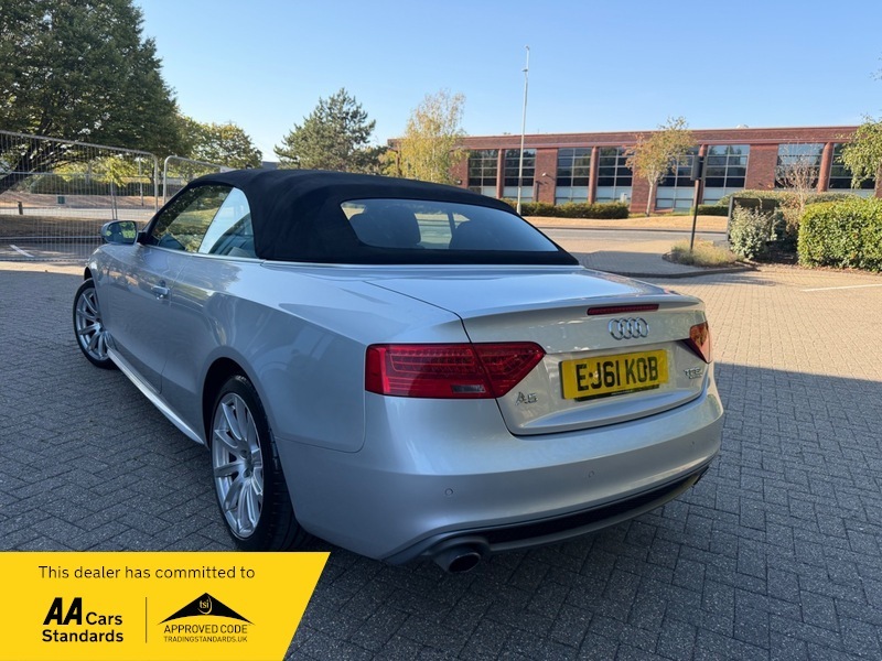 Audi A5 2.0 Tfsi S Line Silver #4