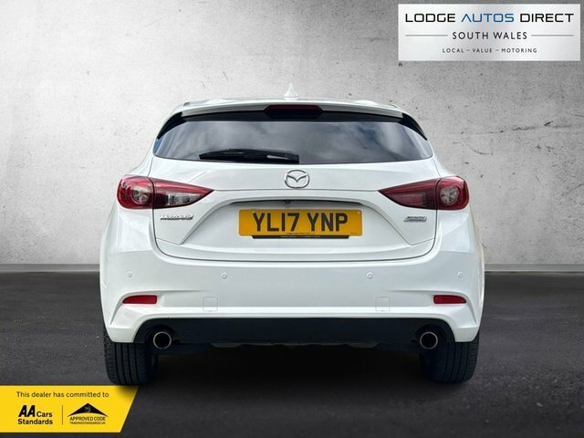 Mazda 3 2.2 Skyactiv-d Sport Nav Hatchback Manu White #4