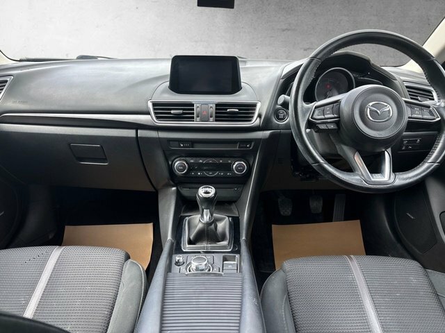 Mazda 3 2.2 Skyactiv-d Sport Nav Hatchback Manu White #2